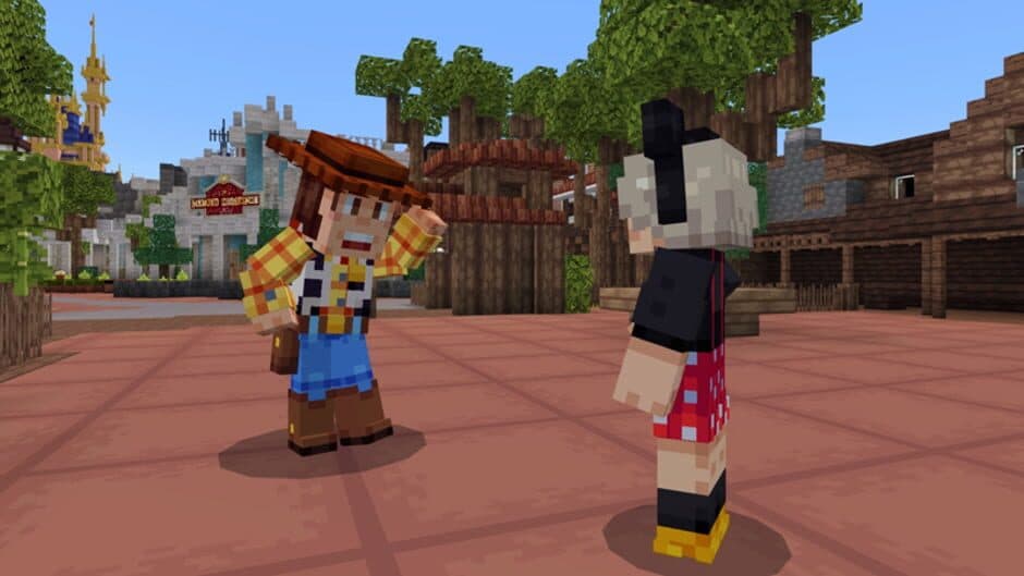 Скриншот 4 из Minecraft: Walt Disney World Magic Kingdom Adventure