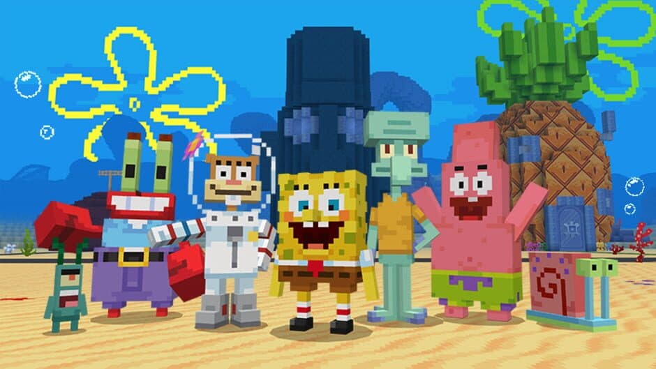 Скриншот 1 из Minecraft: SpongeBob SquarePants