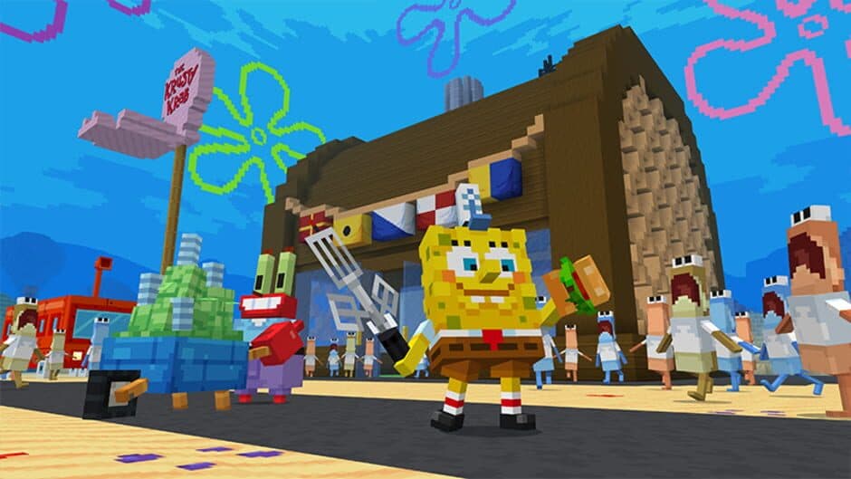 Скриншот 5 из Minecraft: SpongeBob SquarePants