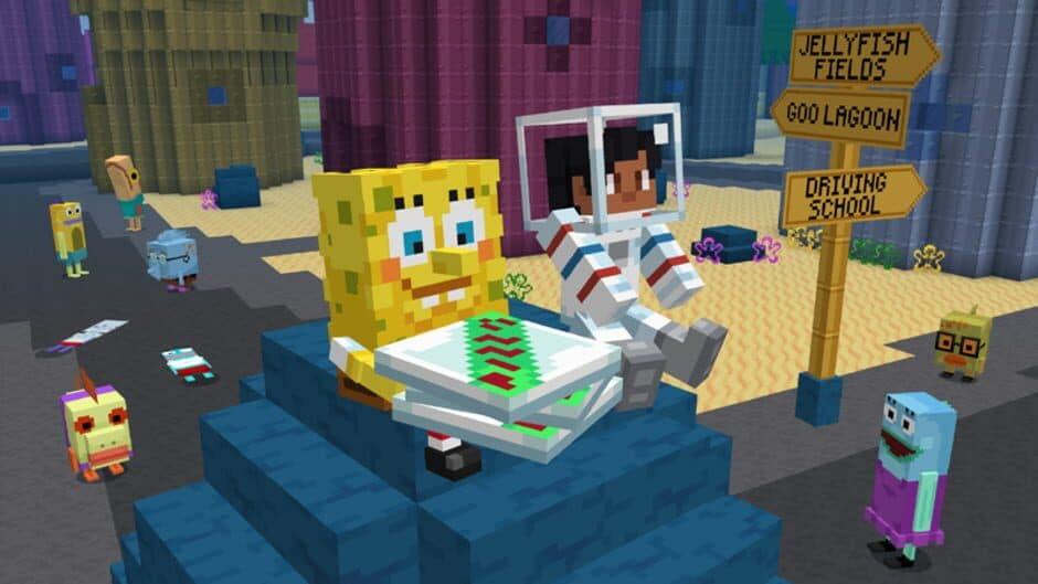 Скриншот 7 из Minecraft: SpongeBob SquarePants