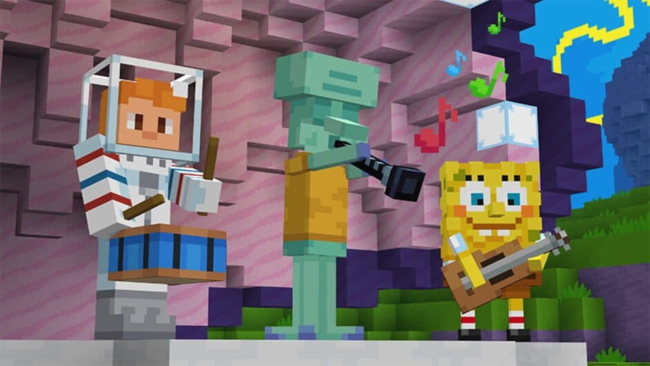 Скриншот 8 из Minecraft: SpongeBob SquarePants