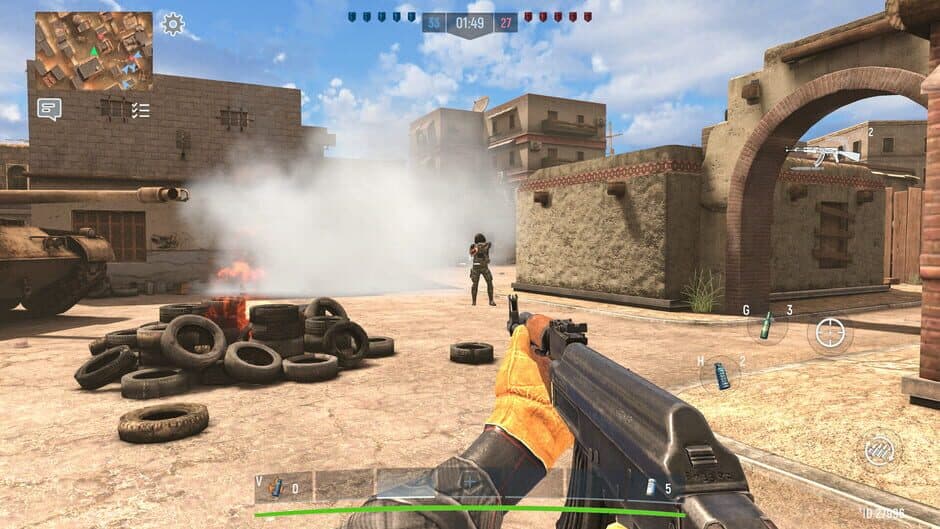 Скриншот 1 из War Gun: Shooting Games Online