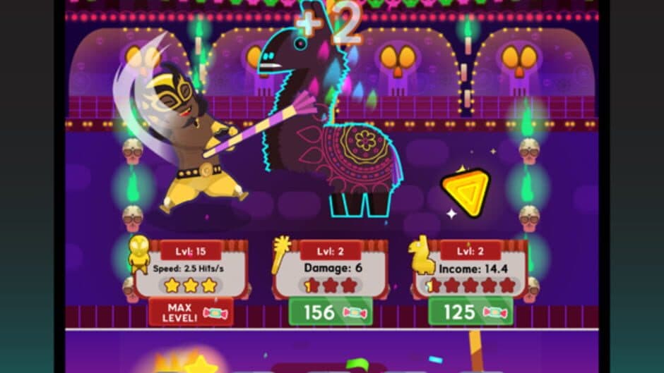 Скриншот 2 из Pinata Punishers: Idle Clicker