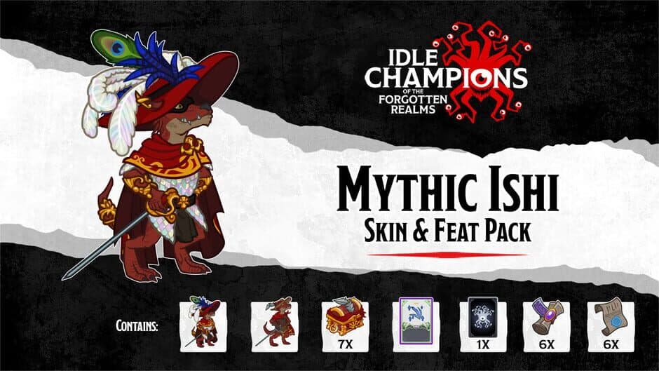Скриншот 1 из Idle Champions: Mythic Ishi Skin & Feat Pack