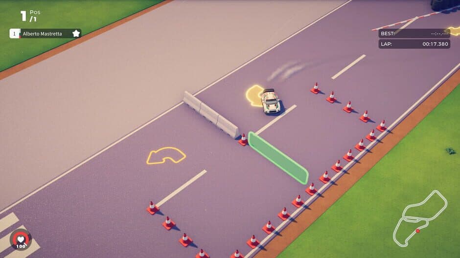Скриншот 2 из Circuit Superstars DLC: Top Gear - The Stig Challenge