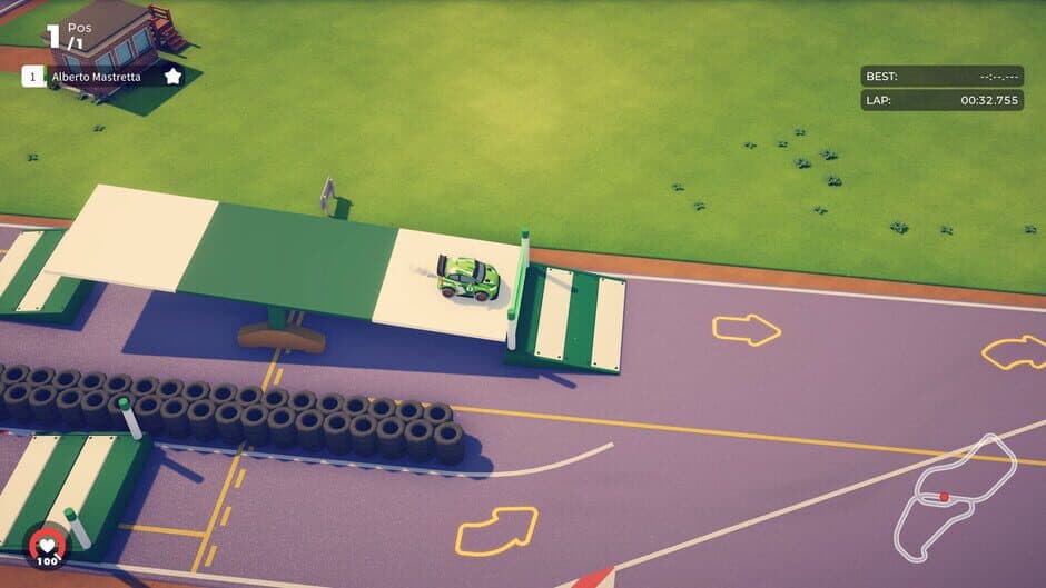Скриншот 3 из Circuit Superstars DLC: Top Gear - The Stig Challenge