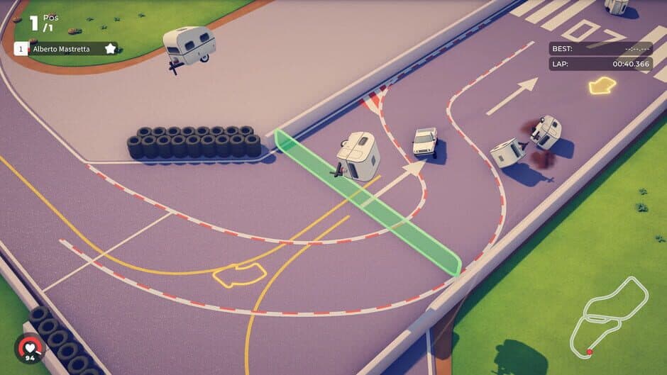 Скриншот 4 из Circuit Superstars DLC: Top Gear - The Stig Challenge