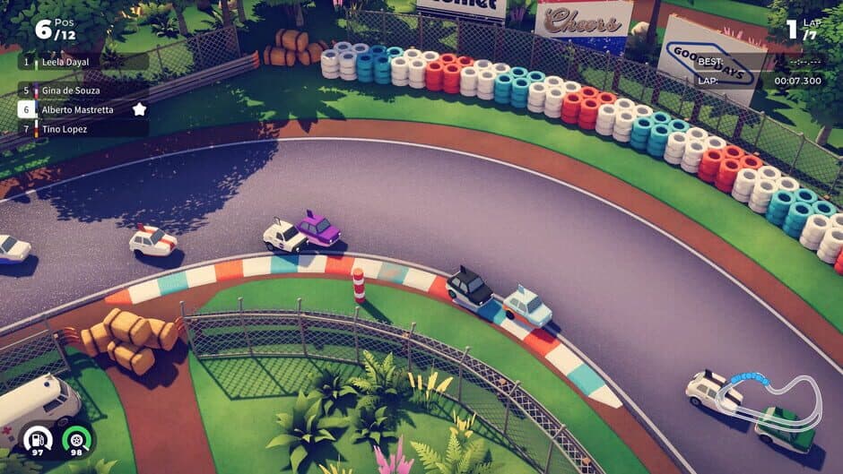 Скриншот 7 из Circuit Superstars DLC: Top Gear - The Stig Challenge