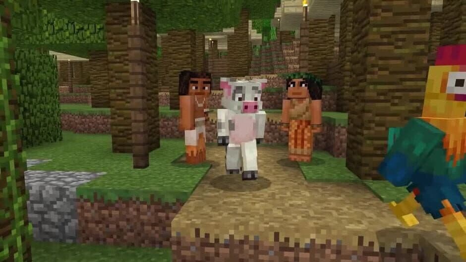 Скриншот 1 из Minecraft: Moana Character Pack