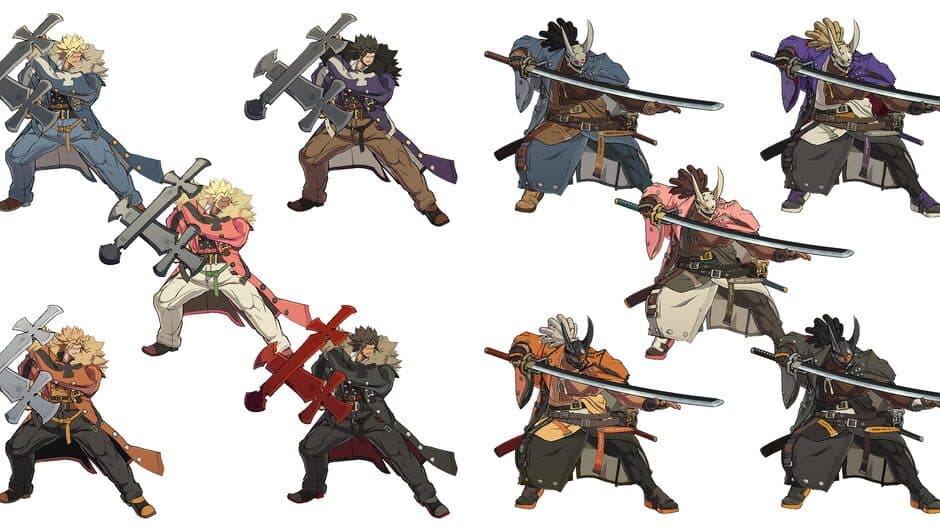 Скриншот 3 из Guilty Gear: Strive - Additional Character Color Pack