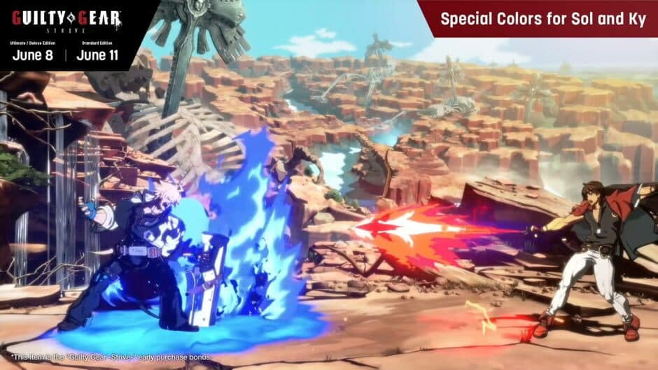 Скриншот 2 из Guilty Gear: Strive - Special Colors for Sol and Ky