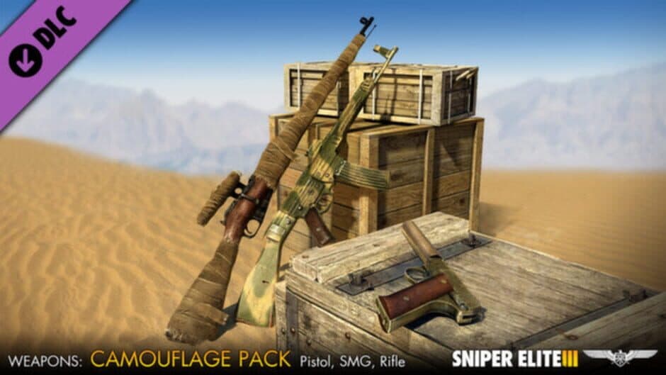 Скриншот 1 из Sniper Elite 3: Camouflage Weapons Pack