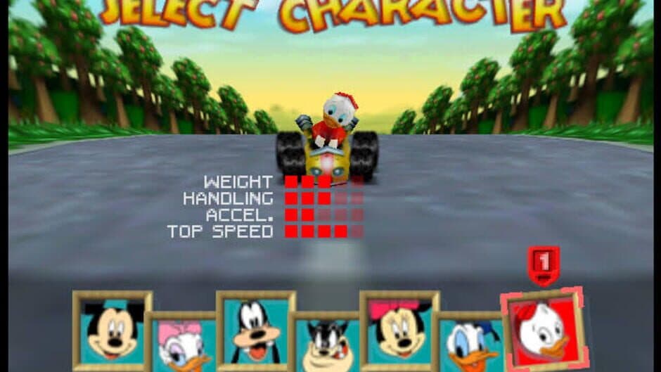 Скриншот 2 из Mickey's Speedway USA: Huey