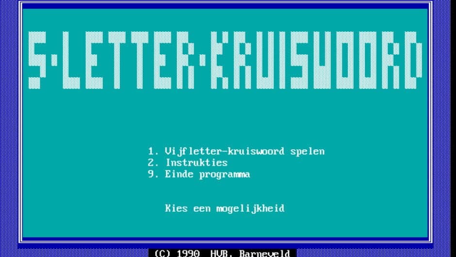 Скриншот 1 из 5-Letter-Kruiswoord