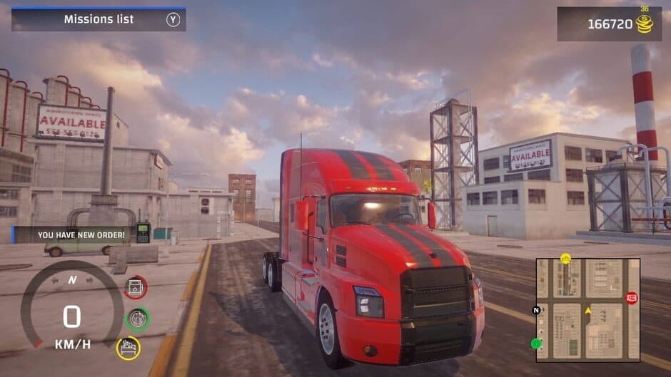 Скриншот 1 из Truck Simulator: Heavy Cargo Driver 2023