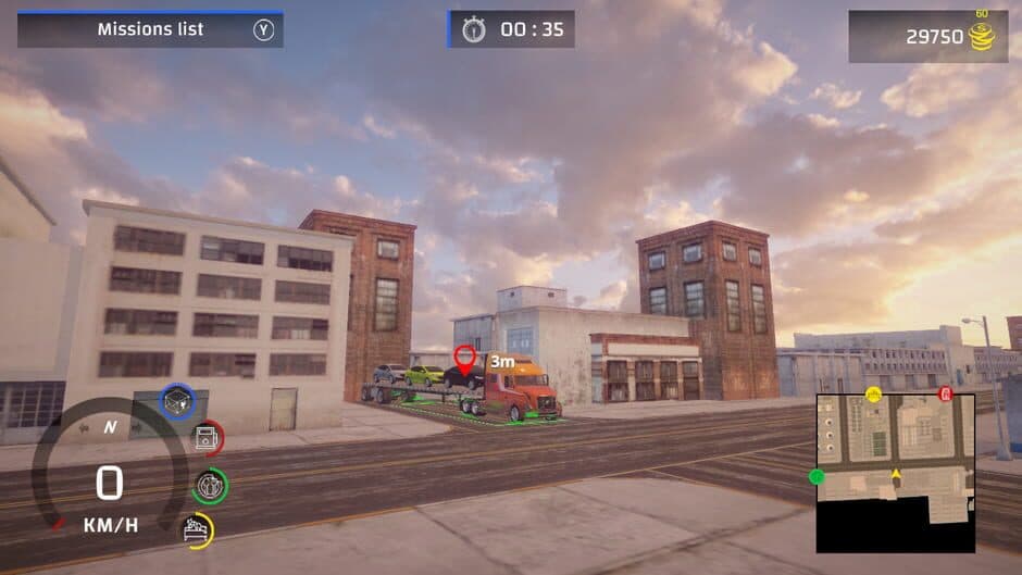 Скриншот 3 из Truck Simulator: Heavy Cargo Driver 2023