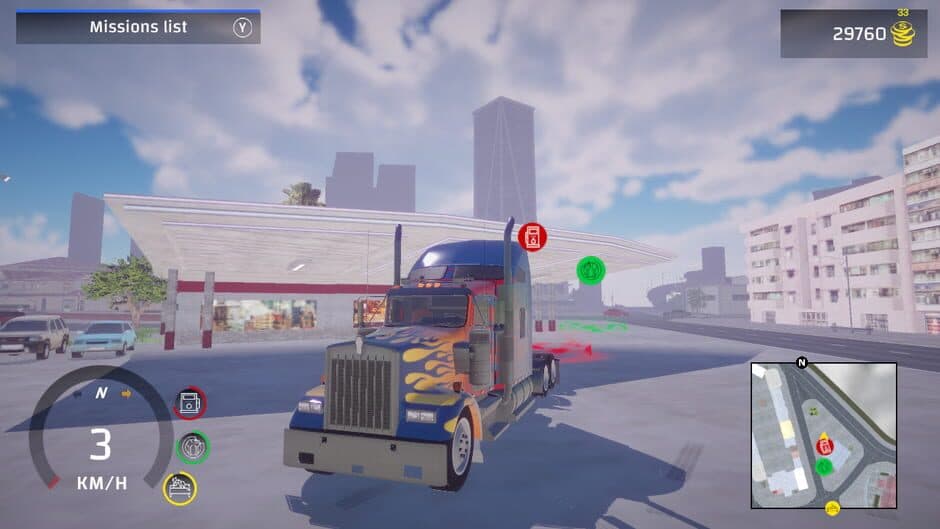Скриншот 5 из Truck Simulator: Heavy Cargo Driver 2023