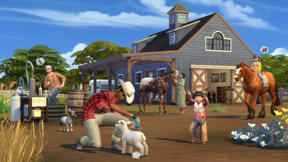 Скриншот 1 из The Sims 4: Horse Ranch
