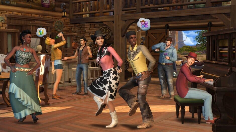 Скриншот 3 из The Sims 4: Horse Ranch