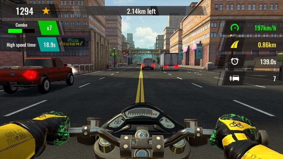 Скриншот 3 из Moto Rush GT: Silver Edition