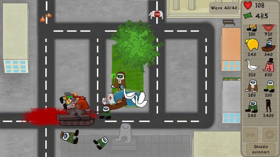 Скриншот 5 из Amogus TD 2: Defense of the Sus