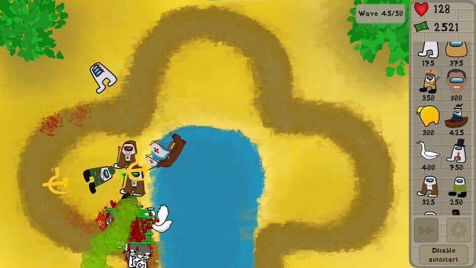 Скриншот 3 из Amogus TD 2: Defense of the Sus