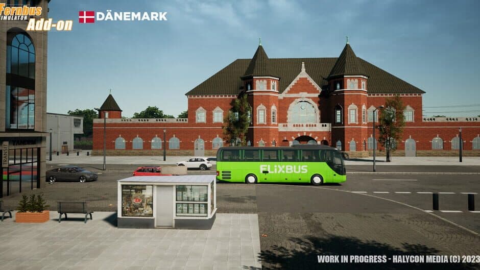 Скриншот 4 из Fernbus Simulator: Denmark
