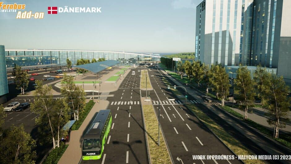 Скриншот 7 из Fernbus Simulator: Denmark