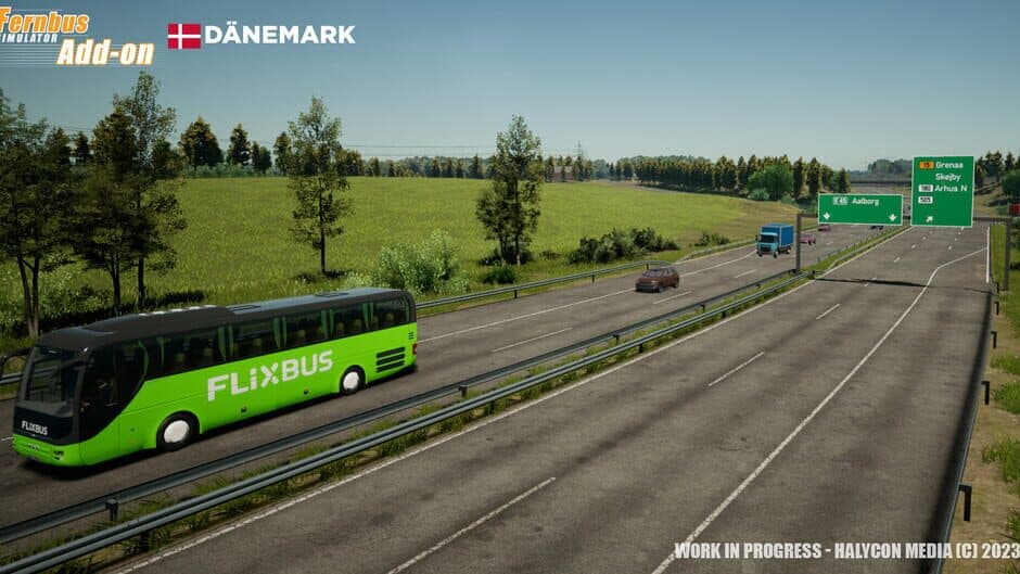 Скриншот 8 из Fernbus Simulator: Denmark