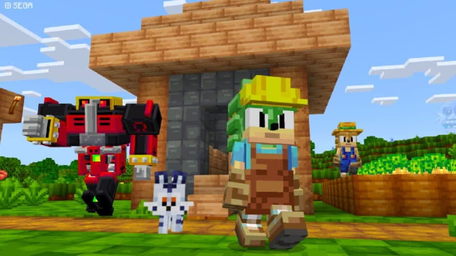 Скриншот 1 из Minecraft: Sonic Texture Pack