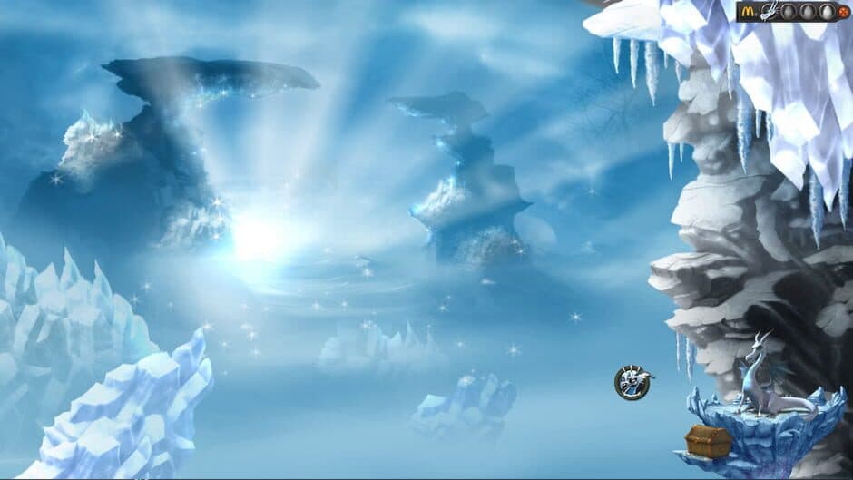 Скриншот 1 из McDonald's Dragons: Ice