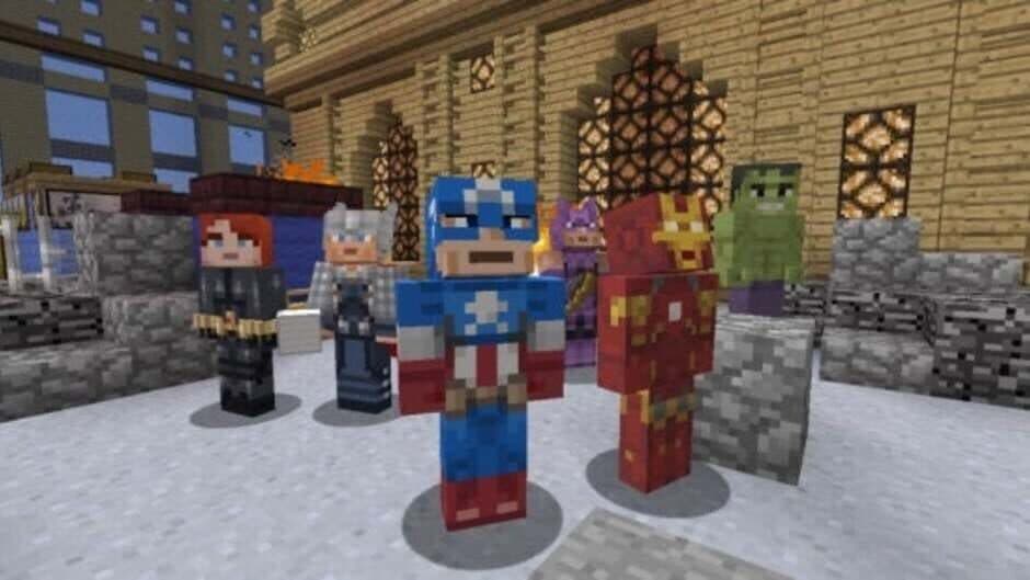 Скриншот 1 из MInecraft: Marvel Avengers Skin Pack