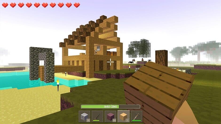 Скриншот 2 из Crafting Block World: Magic Dungeons Adventure