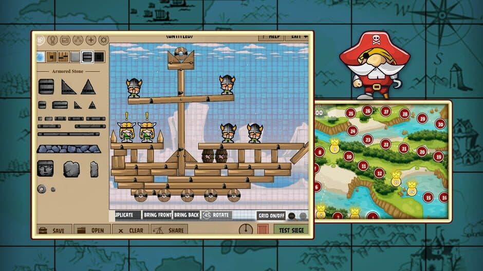 Скриншот 5 из Siege Hero: Pirate Pillage