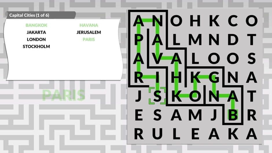 Скриншот 1 из Word Maze by Powgi