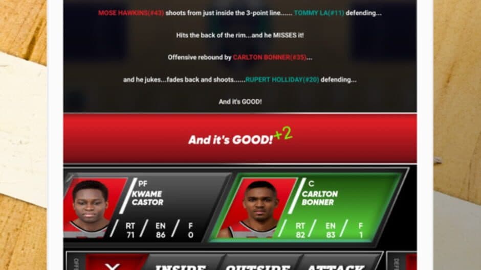 Скриншот 1 из Basketball Simulator