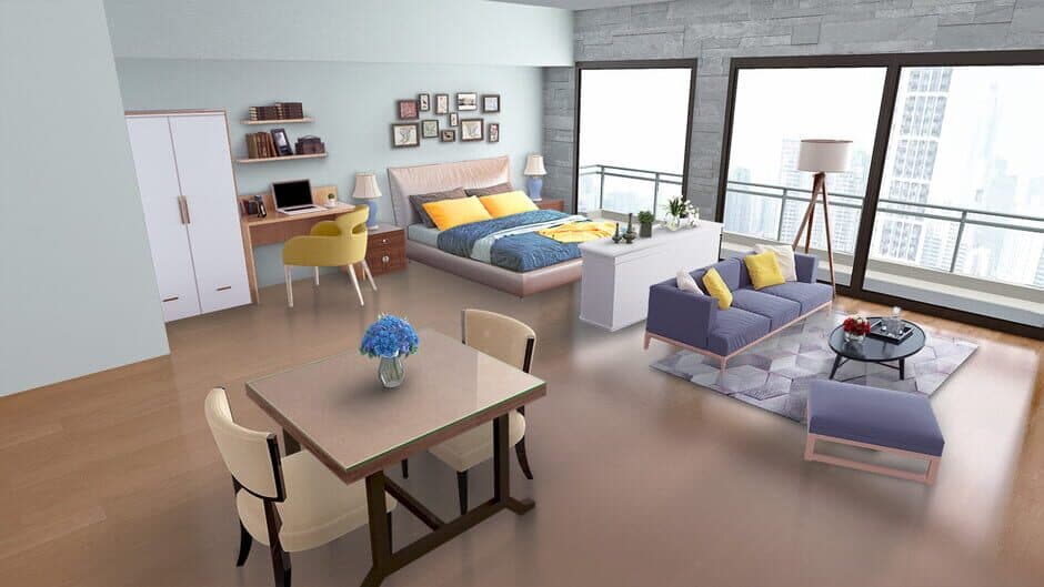 Скриншот 4 из Home Designer Makeover Blast: Liam & Beth's Studio Apartment