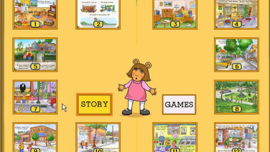 Скриншот 4 из Living Books: Arthur's Reading Race