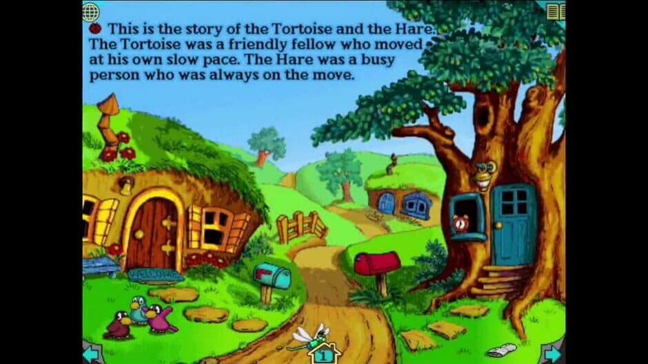 Скриншот 2 из Living Books: Aesop's The Tortoise and the Hare