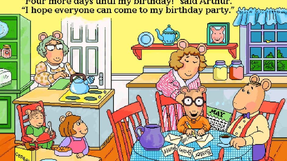 Скриншот 1 из Living Books: Arthur's Birthday