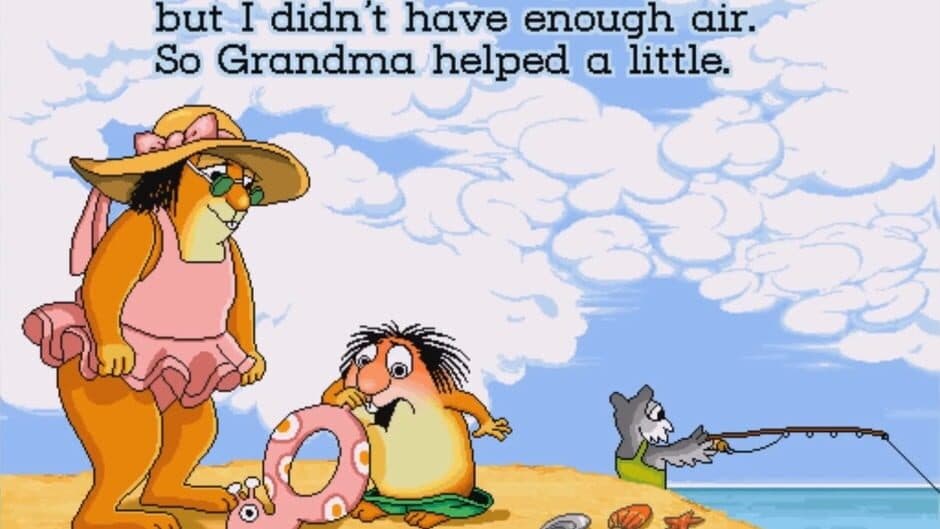 Скриншот 2 из Living Books: Just Grandma and Me