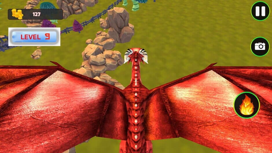 Скриншот 6 из Fly Fly Dragon!