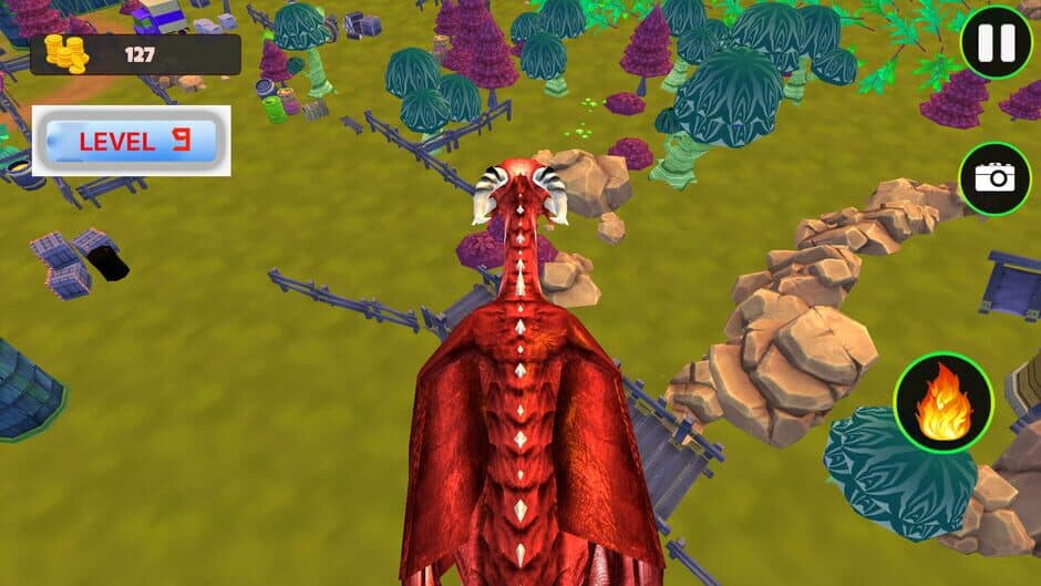 Скриншот 7 из Fly Fly Dragon!