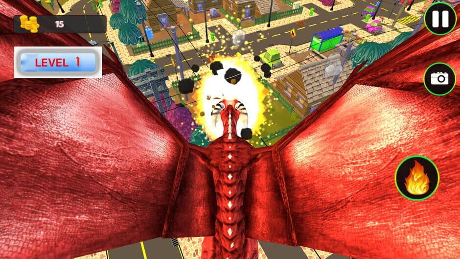 Скриншот 12 из Fly Fly Dragon!