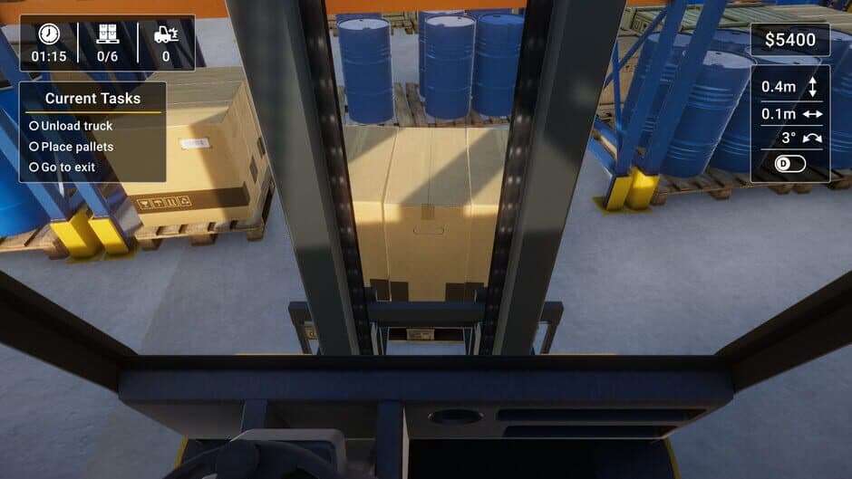 Скриншот 5 из Forklift Simulator 2023