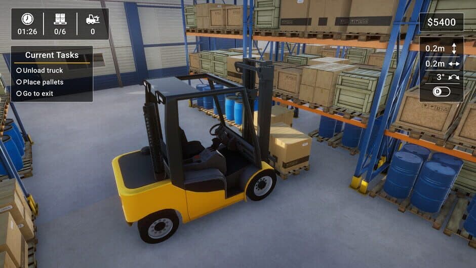 Скриншот 6 из Forklift Simulator 2023