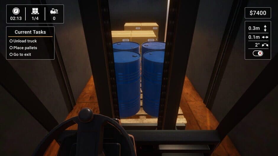 Скриншот 7 из Forklift Simulator 2023