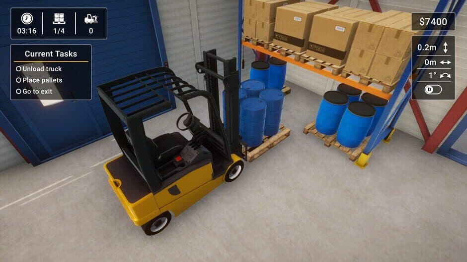 Скриншот 9 из Forklift Simulator 2023