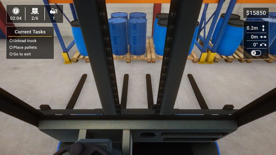 Скриншот 1 из Forklift Simulator 2023