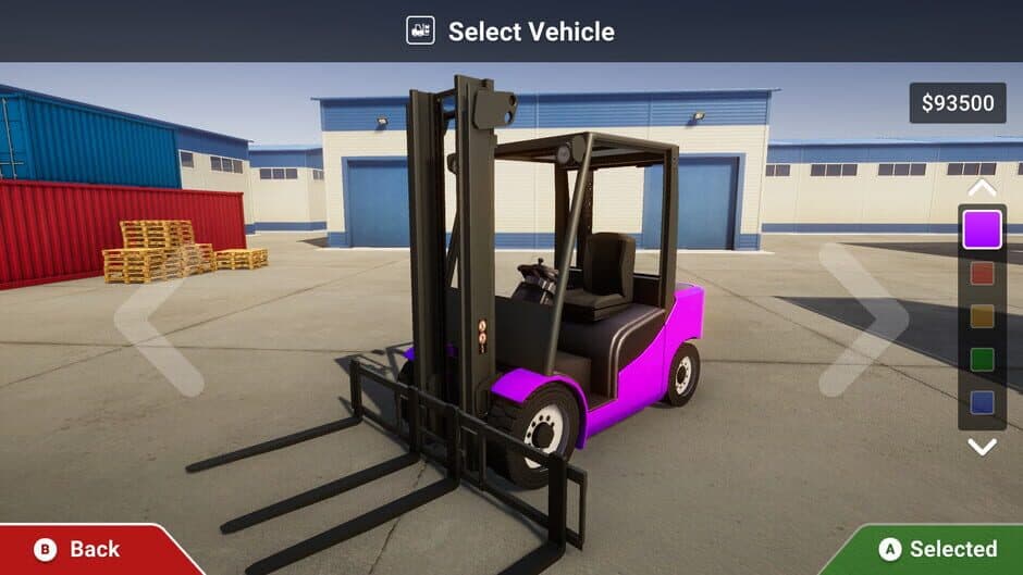Скриншот 2 из Forklift Simulator 2023